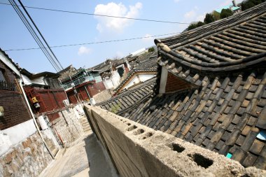 Kore bukchon hanok Köyü