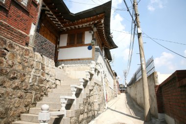 Kore bukchon hanok Köyü