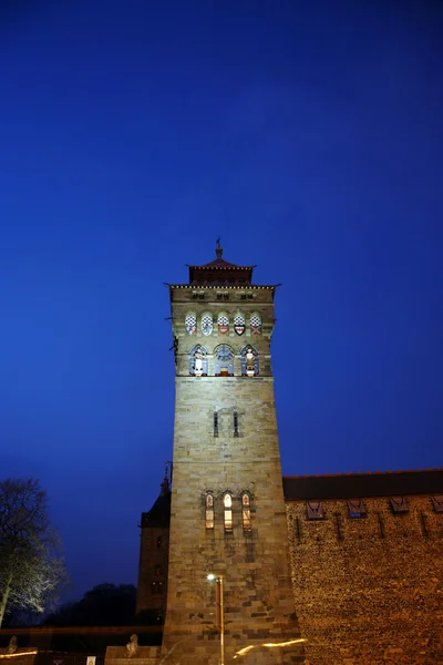 stock image Clock Tower of Cardiff Castle