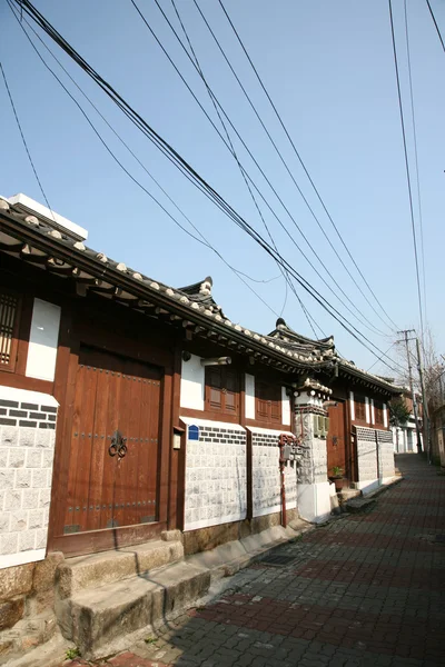 Корея Букчон Ханок — стоковое фото
