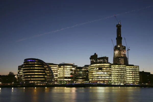 Panoráma města london city hall a okolí — Stock fotografie