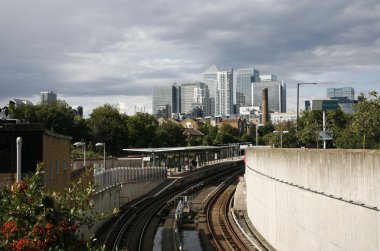 Canary wharf manzarası