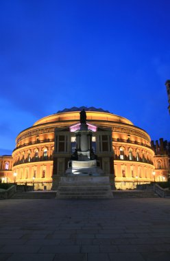 Royal albert hall, gece