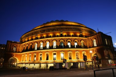 Royal albert hall, gece