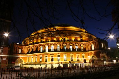 Royal albert hall, gece