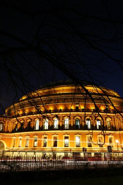 Royal albert hall, gece