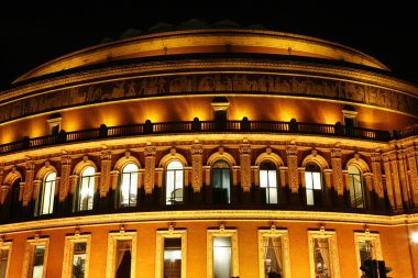 Royal albert hall, gece