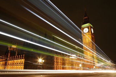 Palace of westminster, gece