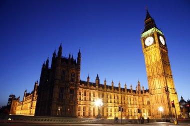 Palace of westminster, gece