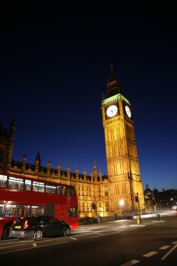 Palace of westminster, gece