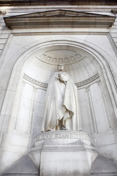 Statue of Sir John Soane — Stock Photo, Image