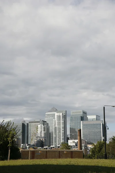 Canary Wharf Skyline — Stockfoto