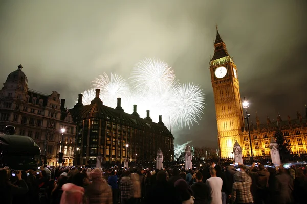 New Year's Eve Fireworks — Stock Photo, Image