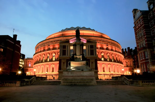 Royal Albert Hall di notte — Foto Stock