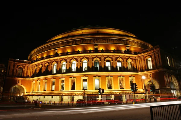 Royal Albert Hall di notte — Foto Stock