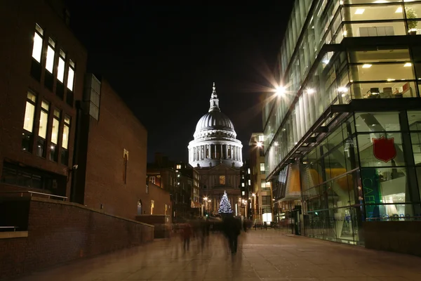 St Paul's Cathedral at Night — Stock Photo, Image