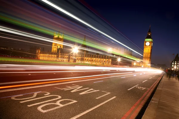 stock image Westminster, London Night View