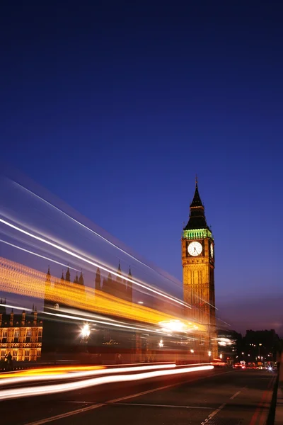 Westminster, Londyn noc widok — Zdjęcie stockowe
