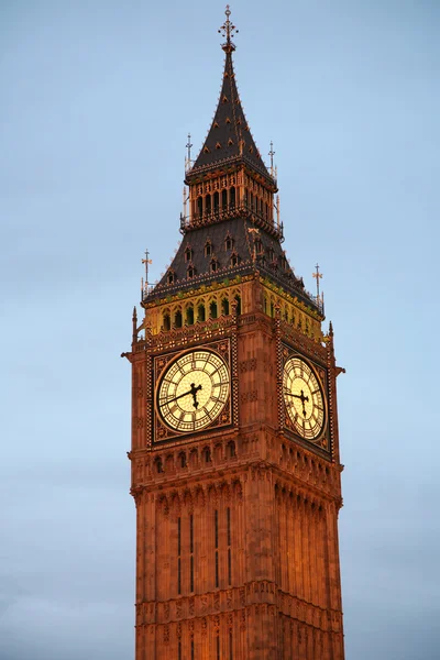 Big Ben al crepuscolo — Foto Stock