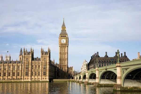 Big Ben, Palast von Westminster — Stockfoto