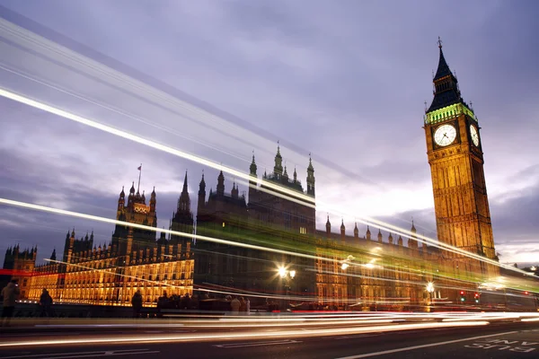 Palácio de Westminster à noite Imagens De Bancos De Imagens Sem Royalties