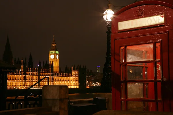 Westminster v noci — Stock fotografie