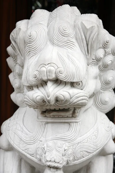 중국어 사자 동상 — 스톡 사진