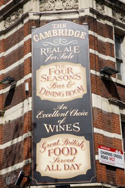 English pub sign clipart