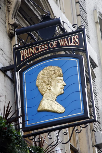 İngiliz pub işareti — Stok fotoğraf