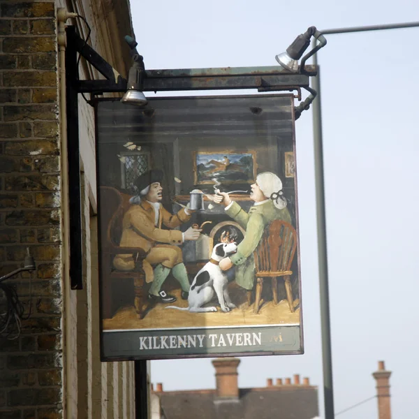 stock image English pub sign