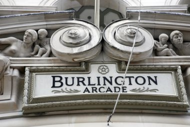 Burlington Arcade, London clipart