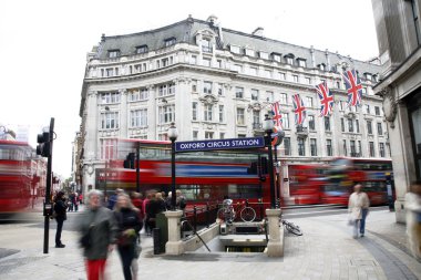 Kraliçe'nin elmas Jübile dekorasyon, oxford street