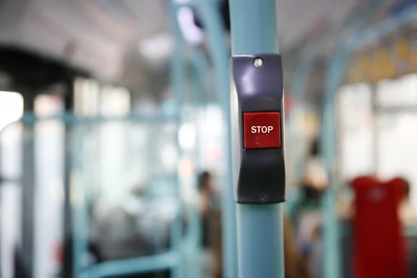 Botón de parada de autobús —  Fotos de Stock