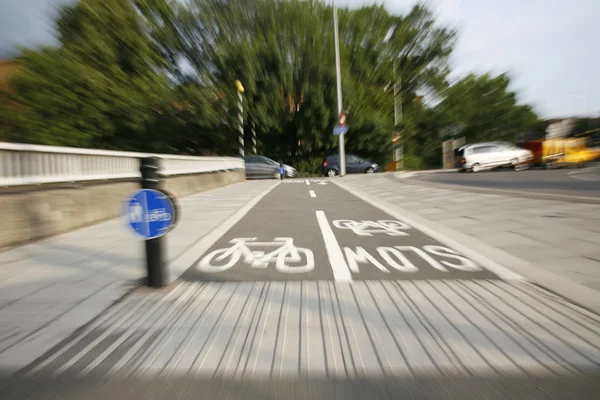 Bisiklet lane — Stok fotoğraf