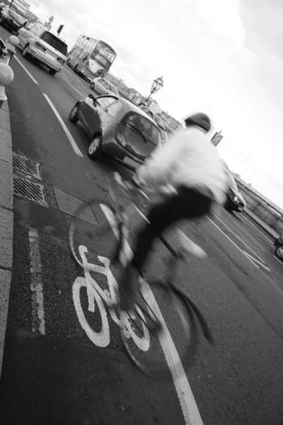 Cykel lane — Stockfoto