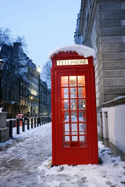Λονδίνο τηλεφωνικό θάλαμο — Φωτογραφία Αρχείου
