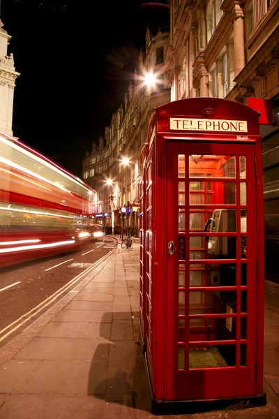 Red Telephone Booth — Stock Photo, Image