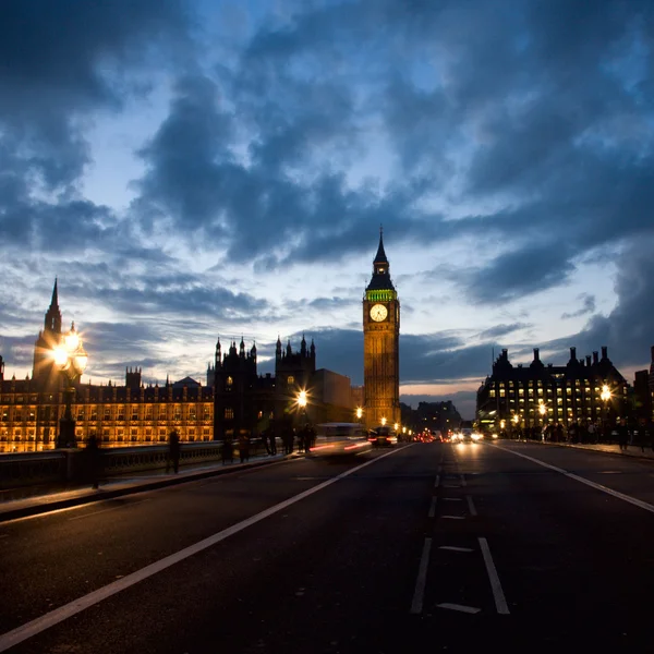 Westminster nigth görünümü — Stok fotoğraf