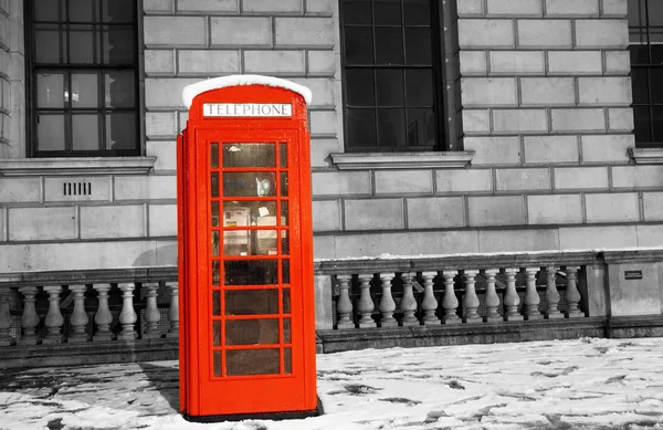 Λονδίνο τηλεφωνικό θάλαμο — Φωτογραφία Αρχείου