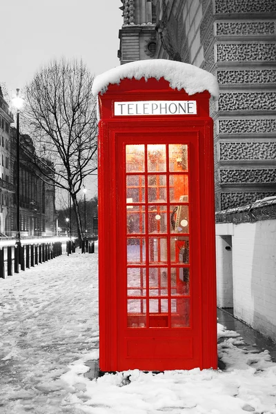 Лондон телефонний автомат — стокове фото