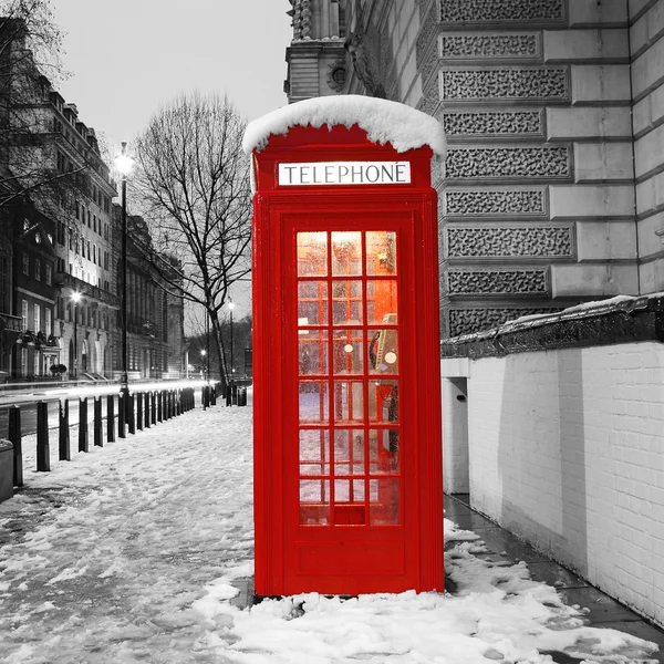 伦敦电话亭 — 图库照片