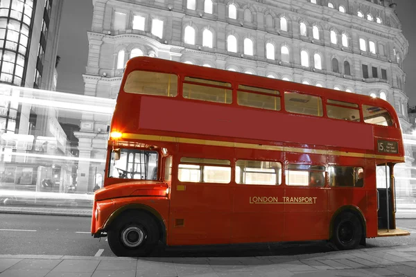 London-Route-Masterbus — Stockfoto