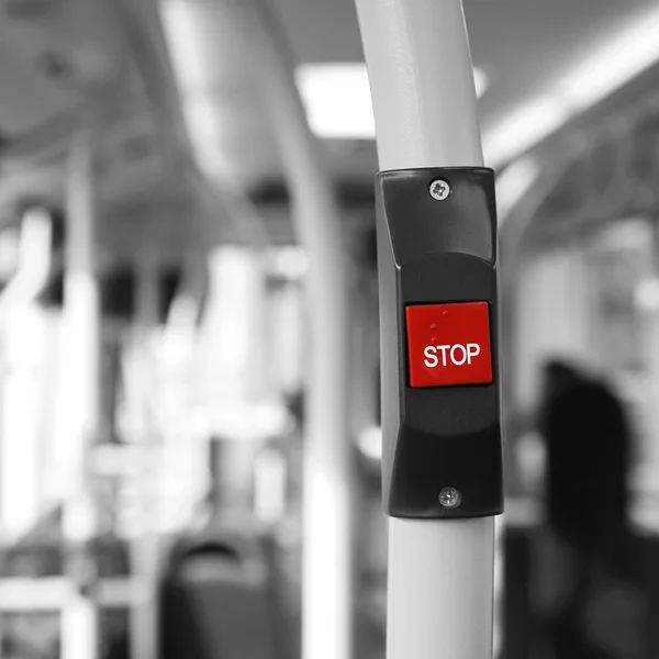 Κουμπί λεωφορείου — 图库照片