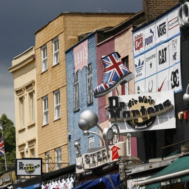 Camden town, market, Londra