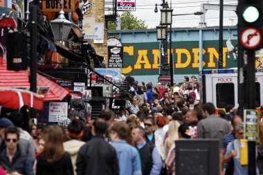 Camden town, market, Londra