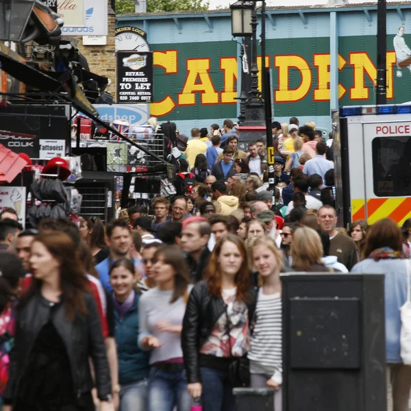 Camden town, rynku, Londyn — Zdjęcie stockowe