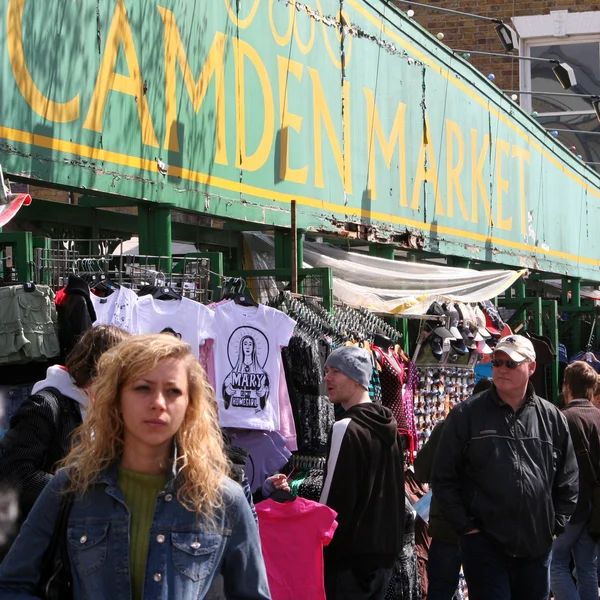 カムデン ・ タウン、市場、ロンドン — ストック写真