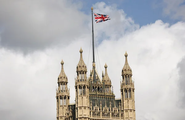 stock image Victoria Tower seen from South Bank