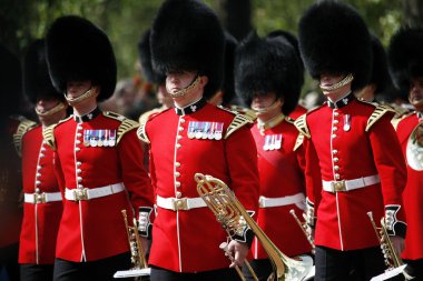 2012, Trooping the color clipart