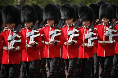 2012, Trooping the color clipart